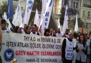 THY GREVCİLERİ ADALET ARIYOR